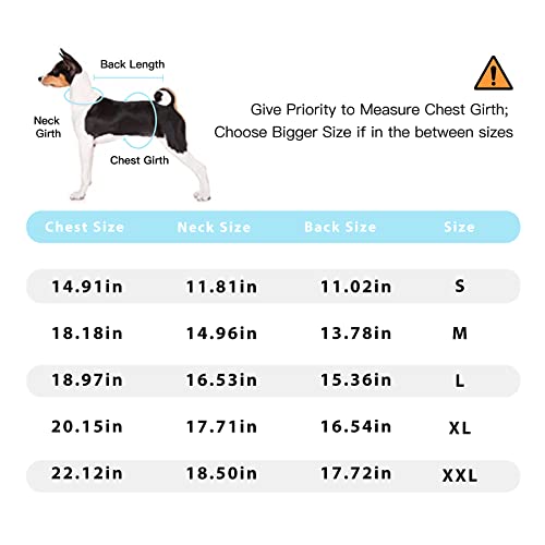 AIMJGO Dog Winter Coat Waterproof Warm Cold Weather Jacket Stylish Puppy Vest Comfortable Pet Apparel for Small Medium Dogs