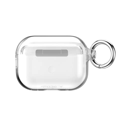 Speck Products Presidio Clear for Airpods Pro 2nd/1st Generation Case, Clear/Bright Silver