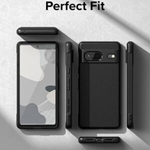 Ringke Onyx [Anti-Fingerprint Technology] Compatible with Google Pixel 7 Case 5G, Shockproof Rugged Heavy Duty Non-Slip Flexible Smudge Proof Cover - Black