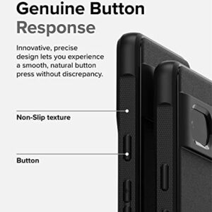 Ringke Onyx [Anti-Fingerprint Technology] Compatible with Google Pixel 7 Case 5G, Shockproof Rugged Heavy Duty Non-Slip Flexible Smudge Proof Cover - Black