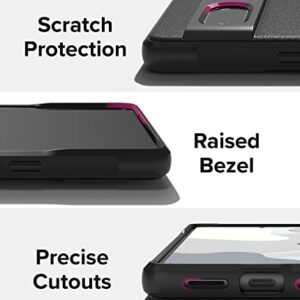 Ringke Onyx [Anti-Fingerprint Technology] Compatible with Google Pixel 7 Case 5G, Shockproof Rugged Heavy Duty Non-Slip Flexible Smudge Proof Cover - Black