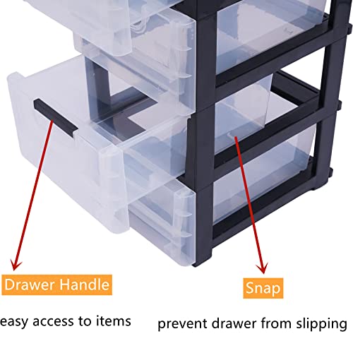 Gdrasuya10 Plastic Drawers Storage Cabinet with 5 Drawers Tall Closet Display Drawers Dresser Organizer for Playroom,Bedroom Furniture,Stackable Vertical Clothes Tower Small Chest Closet