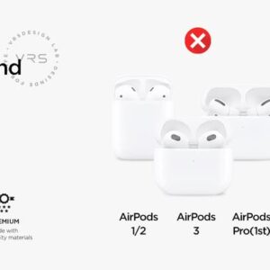 VRS Design Terra Guard Ultimate Airpods Pro Case for Apple Airpods Pro 2nd Generation (2022)