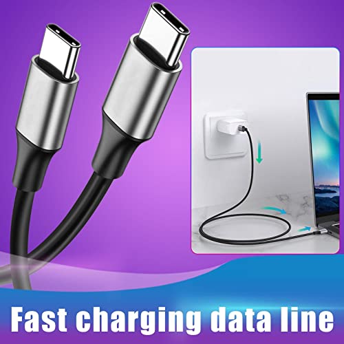 BGNTBUK High Speed Charging Magnetic Cable for Android 60W Type C to Type C Extension Cable Mobile Phone Charging Cable Charger Data Cable Connection Launcfor Compatible with hpad X Cable