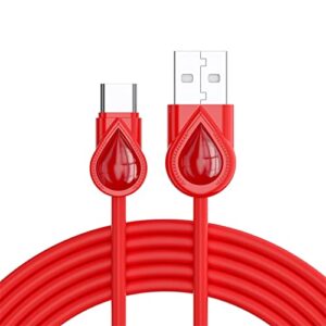 bgntbuk phone charging cables 2pcs 1m 3a silicone data cable mobile phone color fast charging line liquid soft plastic flash charging cable c charging cable for laptop