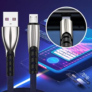 BGNTBUK Ps1018129 Data Android Fast USB Charging Fast Cable 5A Micro 5A Alloy Cord Super Sync Cable Charging USB Cable Male to Male Extension Cord Adaptor