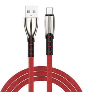 bgntbuk charging cord for android devices cable cable micro type-c charging super 5a cord charging sync fast usb 5a alloy fast data usb cable cockpit voice recorder cable