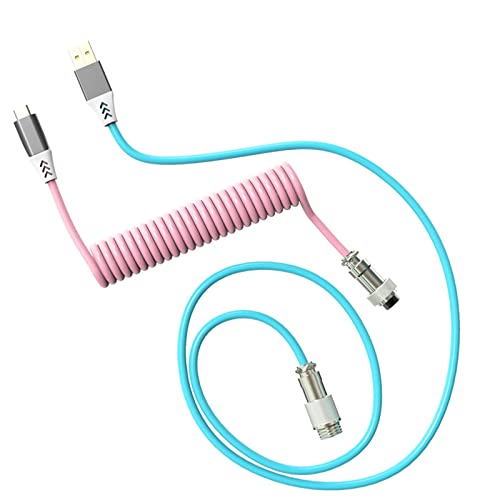 BGNTBUK 6ft Type C Fast Charge Cable Magnetic Cable Plug-in Mechanical Interface Cable Aerial Metal Cable Keyboard Adjustable Plug Type-C Extension Detachable S8 Charging Cable 10
