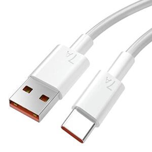 charging cable type c to 7a 100w type c usb cable super fast charge cable suitable compitable with huawei mate compitable with samsung fast charging type c to c cable fast charging
