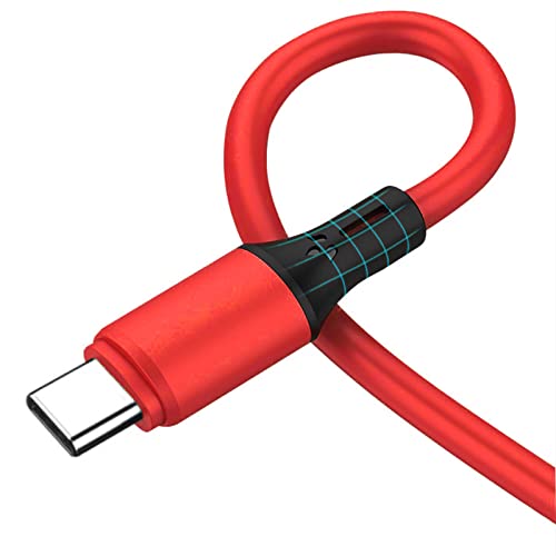 BGNTBUK External Hard Drive Cord Cable Color Cable Suitable Charging Data Charging Silicone Flash for Type-c Port Liquid Phone Mobile Line Charging Soft Fast Charging Cable C to C 100w
