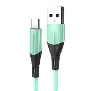 bgntbuk long phone chargers for android 20 ft type c smartphone fast charging data cable 5a smart fast charging cable 1m charging cords for android 9