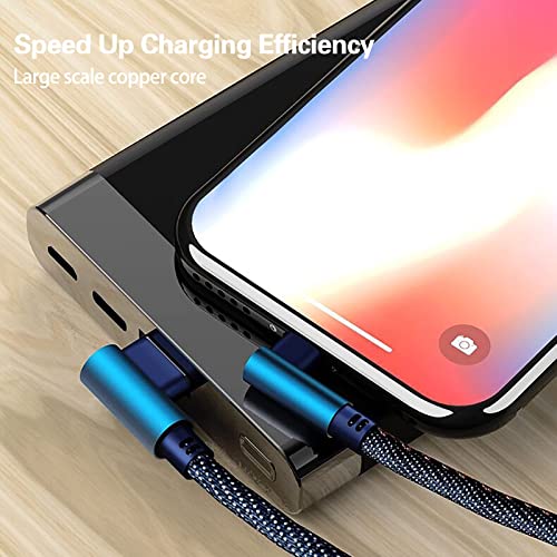 BGNTBUK Phone Chargers for Android Type C 10ft Fast Charging 2m Braided Rope Data Cable Mobile Phone Color Fast Charging Line Soft Flash Charging Cable Suitable Retractable Phone Chargers