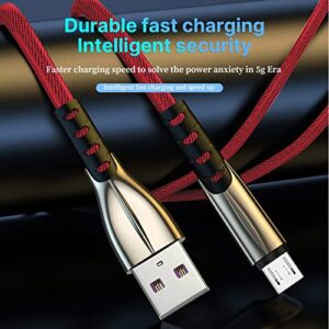 BGNTBUK Ps1018129 Data Android Fast USB Charging Fast Cable 5A Micro 5A Alloy Cord Super Sync Cable Charging USB Cable Male to Male Extension Cord Adaptor