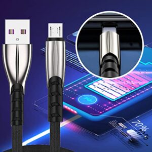 BGNTBUK Ps1018129 Data Android Fast USB Charging Fast Cable 5A Micro 5A Alloy Cord Super Sync Cable Charging USB Cable Male to Male Extension Cord Adaptor