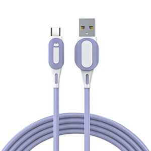 bgntbuk type c charging cable fast charge 10 1m 3a silicone data cable mobile phone color fast charging line liquid soft plastic flash charging cable wireless charger for note 8
