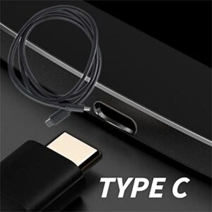 BGNTBUK C Type Charging Cable with Light 3.1 Mobile to C Male USB Type Data 1M USB-C Cable Phone Male Dual-Head Cable&Charger Type C Fast Charging Cable 6ft