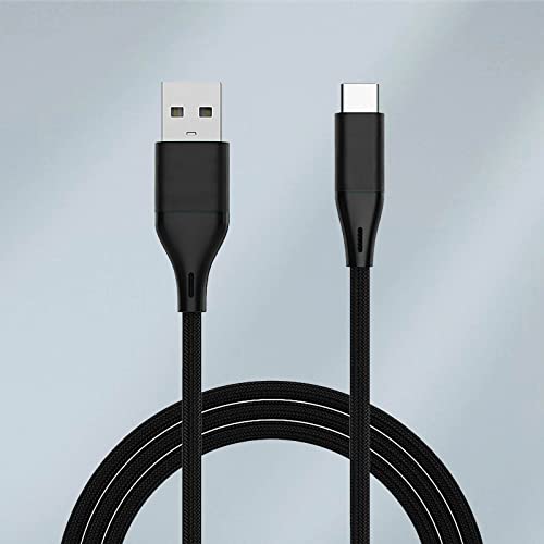 BGNTBUK Us Wire and Cable Extension Cord Type C Nylon Braided Smartphone Charging Data Cable 2A Smart Fast Charging Cable 1.5m Mini O