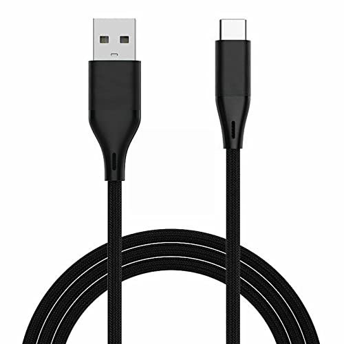 BGNTBUK Us Wire and Cable Extension Cord Type C Nylon Braided Smartphone Charging Data Cable 2A Smart Fast Charging Cable 1.5m Mini O