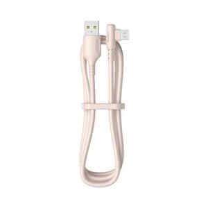 bgntbuk phone charging cables android usb cable right angle 90° elbow liquid micro usb 3a fast charging cable lap gear home