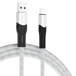 bgntbuk magnetic phone chargers 10ft 1m braided rope data cable mobile phone color fast charging line soft flash charging cable suitable for android charging port turbocharger type c