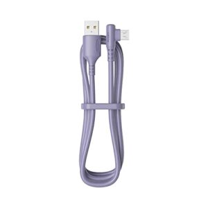 bgntbuk charger 10ft usb cable right angle 90° elbow liquid micro usb 3a fast charging cable lighting cable