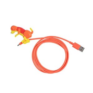 bgntbuk gs108 cord cute small micro puppy c type dog toy smartphone cable charging data line cable&charger cord for ps3 controller