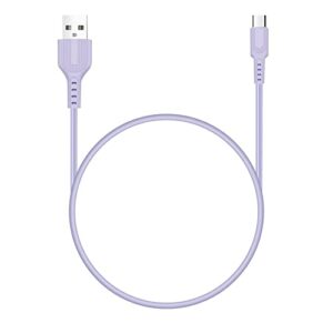 BGNTBUK Magnetic Charging Cable Fast Charging 1m Silicone Data Cable Mobile Phone Color Fast Charging Line Liquid Soft Plastic Flash Charging Cable Suitable for Led Charging Cable Type C