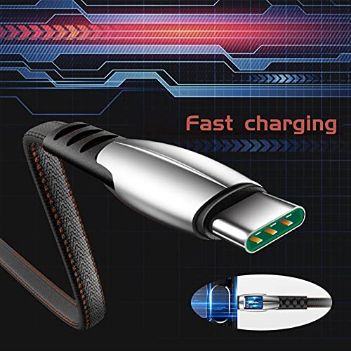 BGNTBUK Universal Charging Cable Fast Charge Charge Cable Phone Cable Charging USB Type-C Mobile Fast Data 5A Fast Cable&Charger Type C to Type C Data Transfer Cable