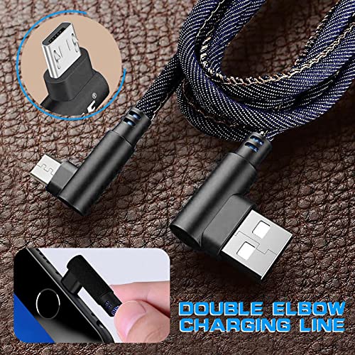 BGNTBUK Type C Extension Cable 1m Braided Rope Data Cable Mobile Phone Color Fast Charging Line Soft Flash Charging Cable Suitable for Android Charging Port Connect Parts