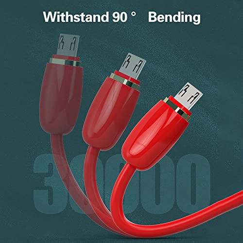 BGNTBUK Tops Lot 2PCS 1m 3A Silicone Data Cable Mobile Phone Color Fast Charging Line Liquid Soft Plastic Flash Charging Cable Cam Link 4