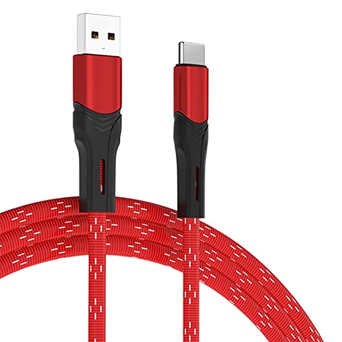 BGNTBUK Tops Lot 1m Braided Rope Data Cable Mobile Phone Color Fast Charging Line Soft Flash Charging Cable Suitable for Android Charging Port Pack of Android Chargers 10 Ft