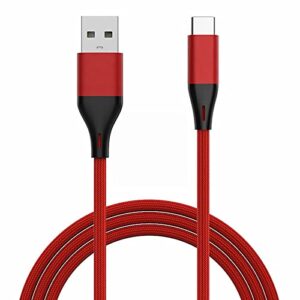 bgntbuk cables for android type c nylon braided smartphone charging data cable 2a smart fast charging cable 2m charging cord for android