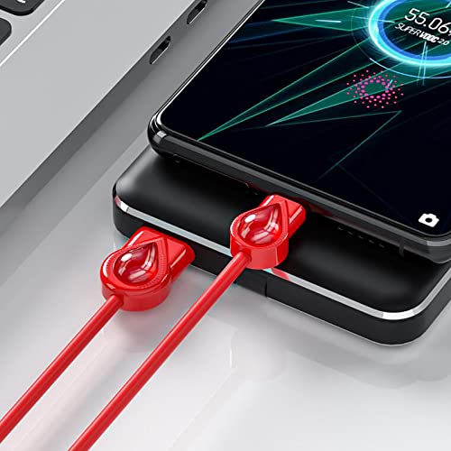 BGNTBUK Switch Wi Controller Cable 1m 3A Silicone Data Cable Mobile Phone Color Fast Charging Line Liquid Soft Plastic Flash Charging Cable Magnetic Type C Cable Fast Charging Android Auto
