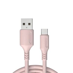 bgntbuk phones chargers android silicone multicolor charging android for type-c macaron tpe suitable charging data cable phone cable cable port cable&charger type c to c charging cable