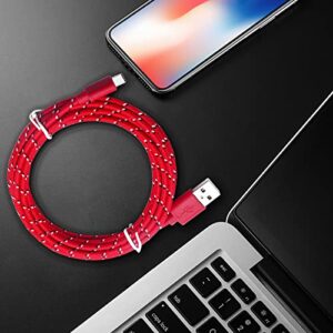 BGNTBUK Charger Cord 3ft Meter Charging Mobile Color 1 Type-C/USB Cable Data Cable Phone Port Pattern Cable&Charger Charger Cable Fast Charging Long