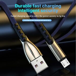 BGNTBUK C Type Charging Cable 10ft Fast Charging Android Charging Charging Cord Sync 5A Cable Data Fast Super 5A Cable Alloy Micro USB Fast USB Cable Fast Charging Cables for Android