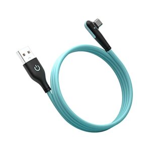 BGNTBUK Magnetic Charging Cable Type C to Type C USBC Liquid Silicone Lshaped Data Cable 2.4A L Shaped Fast Charging Cable 1.5 Meter Gift Cards to Purchase