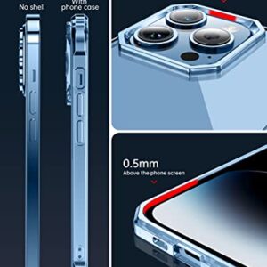 Kakalux [for iPhone 13ProMax Phone case,Magnetic case for The iPhone 13ProMax is magsafe Compatible,Slim and Offers Military Grade Drop Protection for The iPhone 13ProMax (6.7'')- Blue.