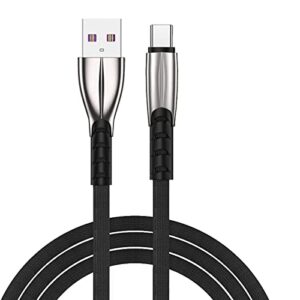bgntbuk charging cords for android type-c fast data charging 5a fast alloy data lamp alloy super cable 5a charge cable wire usb cable male to male extension cord adaptor