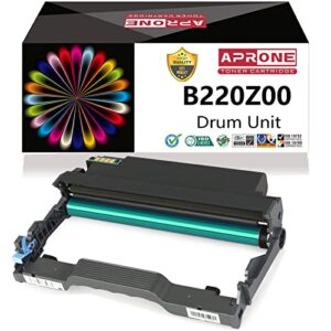 aprone b2236 b220z00 drum unit replacement for lexmark b2236 imaging unit for b2236dw mb2236adw printer (12500 pages,1-pack)
