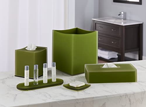 SureFit Moss Bathroom Accessory, Wastebasket