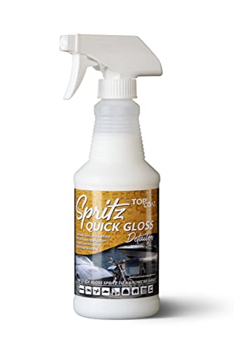 TopCoat Spritz Quick Detailer Spray - Car Detail Spray - Surface Drywash - Exterior Care Products - 16-Ounce Spray Bottle