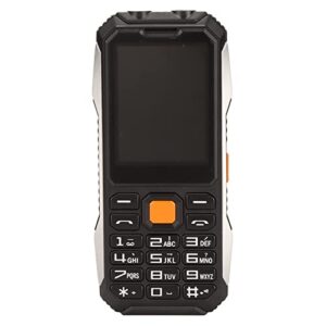 heayzoki 2g cell phone for seniors unlocked phone,dual sim big button 2.4in hd screen 6800mah long battery life seniors cell phone(black)
