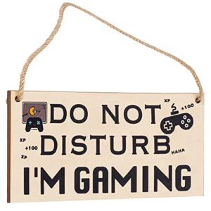 gamer christmas gifts for teenage boys room decor for 16-18 teen boys girl gaming gifts for boyfriend do not disturb i'm gaming funny gifts for kids teenage mens husband game lovers gifts under 10