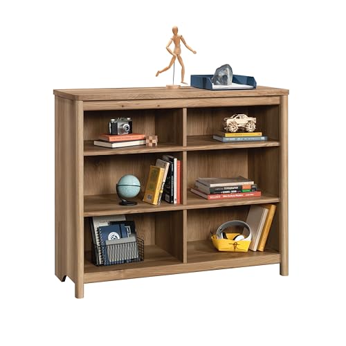 Sauder Dover Edge Cubby Storage Bookcase/Pantry cabinets, Timber Oak Finish
