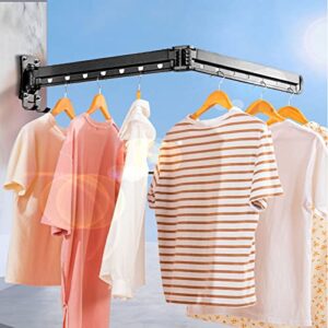 new-star clothes drying rack folding indoor wall mounted drying rack clothing foldable 2 fold for laundry room organization and small space organization hanging clothes drying rack