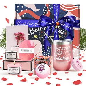 birthday gifts for women- stress relief spa gifts basket valentine's day gift for her girlfriend gift ideas for women mom sister friend happy birthday gifts set for women christmas gifts