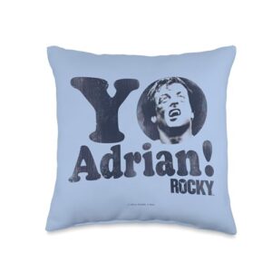 rocky yo adrian throw pillow, 16x16, multicolor