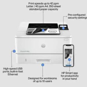 HP Laserjet Pro 4003n Monochrome Printer