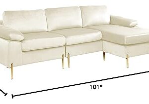 Devion Furniture Zex Sectional, White